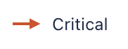A short red arrow pointing right.